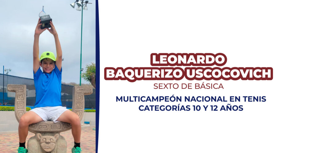 Multicampeón nacional en tenis